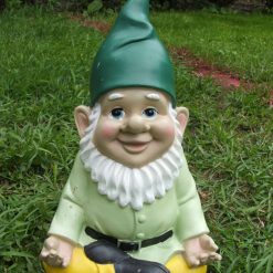 Latex mould / mold for a 10" Meditating Gnome.