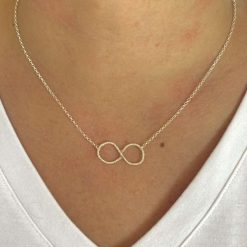 Silver Infinity Necklace