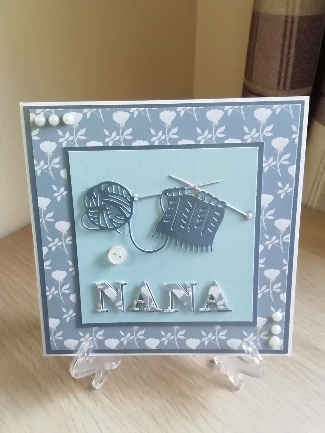 IMG_20220604_172229 Birthday Card Nana - Nana's Knitting 1