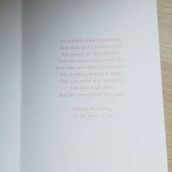 Birthday Card Female - To the One I Love 1