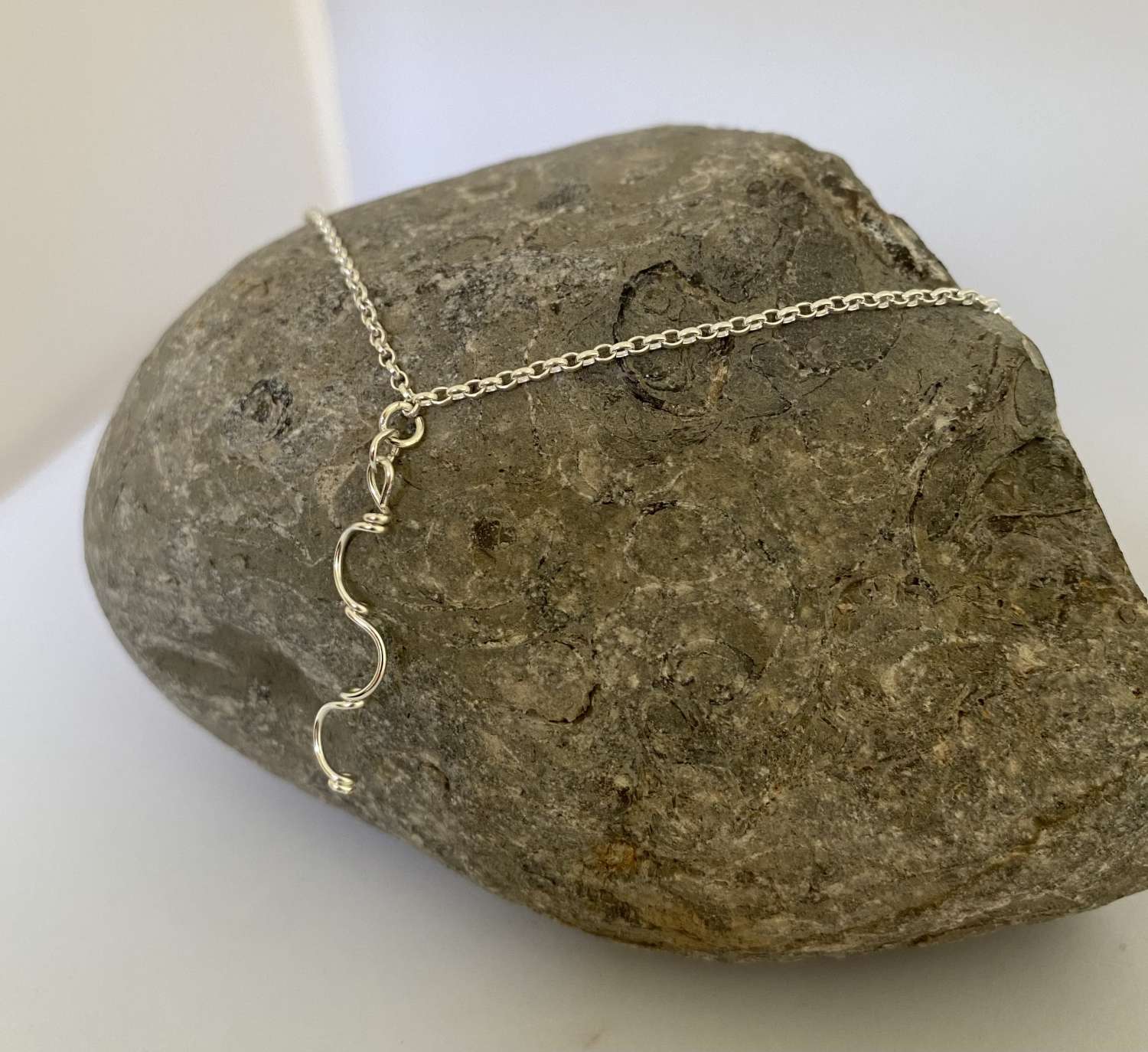 Wave Pendant Necklace Wave Pendant Necklace