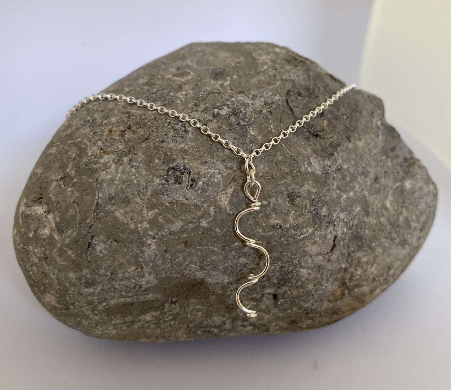 Wave Pendant Necklace Wave Pendant Necklace
