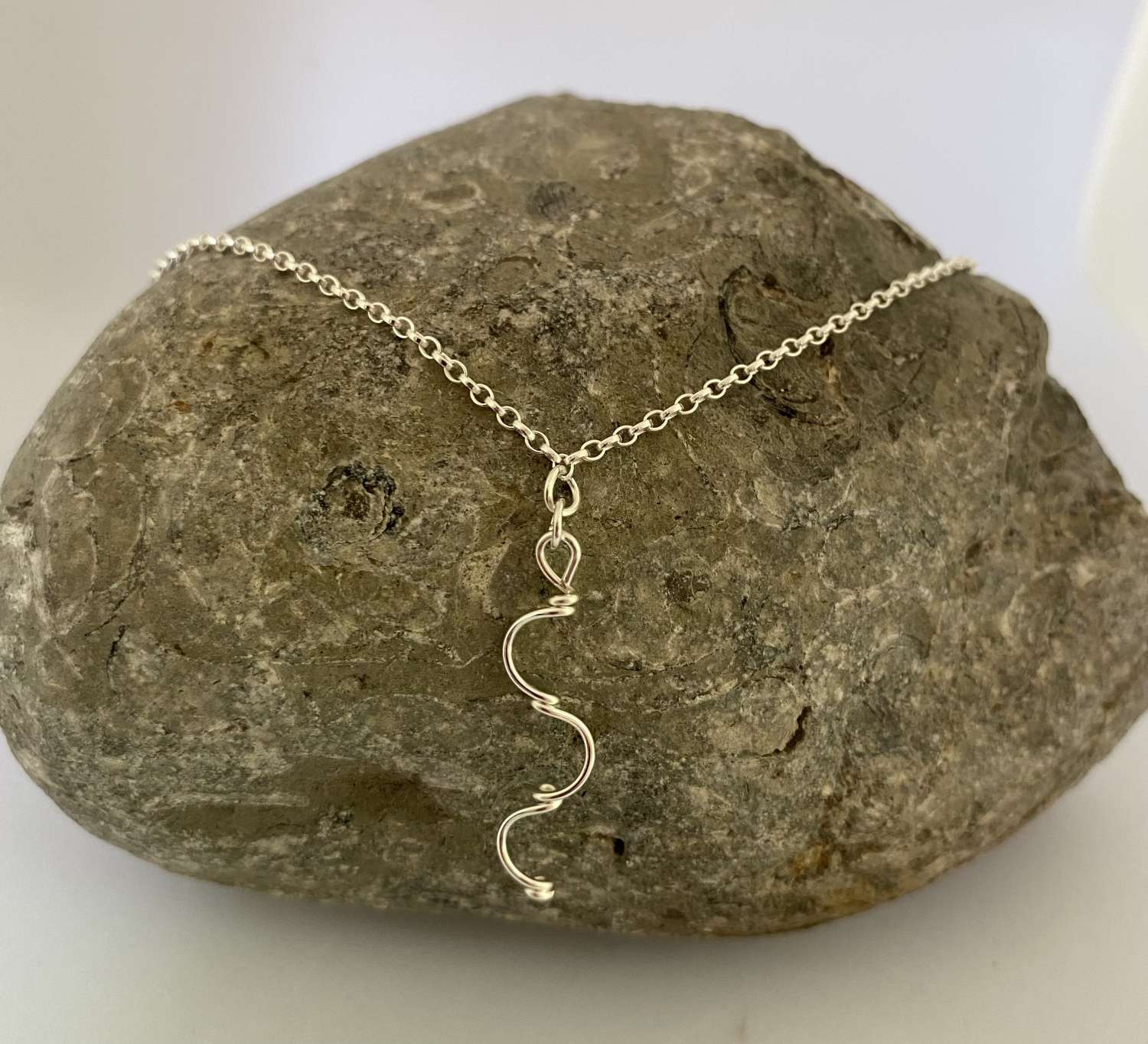 Wave Pendant Necklace Wave Pendant Necklace