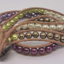 Pearl wrap bracelet 1 Pearl wrap bracelet 1