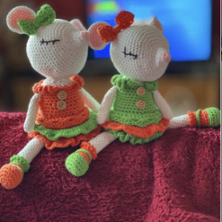 C - Crochet Ballerina Mouse 1 C - Crochet Ballerina Mouse 1