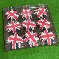 Union Jack bottle top coasters