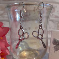 Handmade Tibetan Silver Scissors Earrings