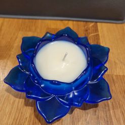 Lotus flower candle holder
