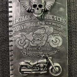 Handmade Biker Hardback Notebook