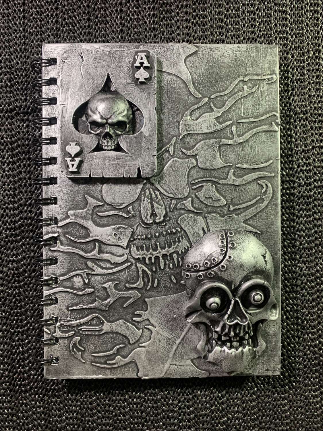 Handmade Skeleton Hardback Notebook Handmade Skeleton Hardback Notebook