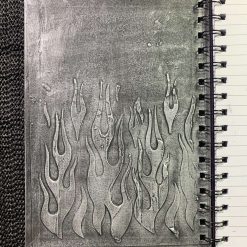 Handmade Skeleton Hardback Notebook 1 Handmade Skeleton Hardback Notebook 1