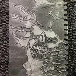 Handmade Skeleton Hardback Notebook 3 Handmade Skeleton Hardback Notebook 3