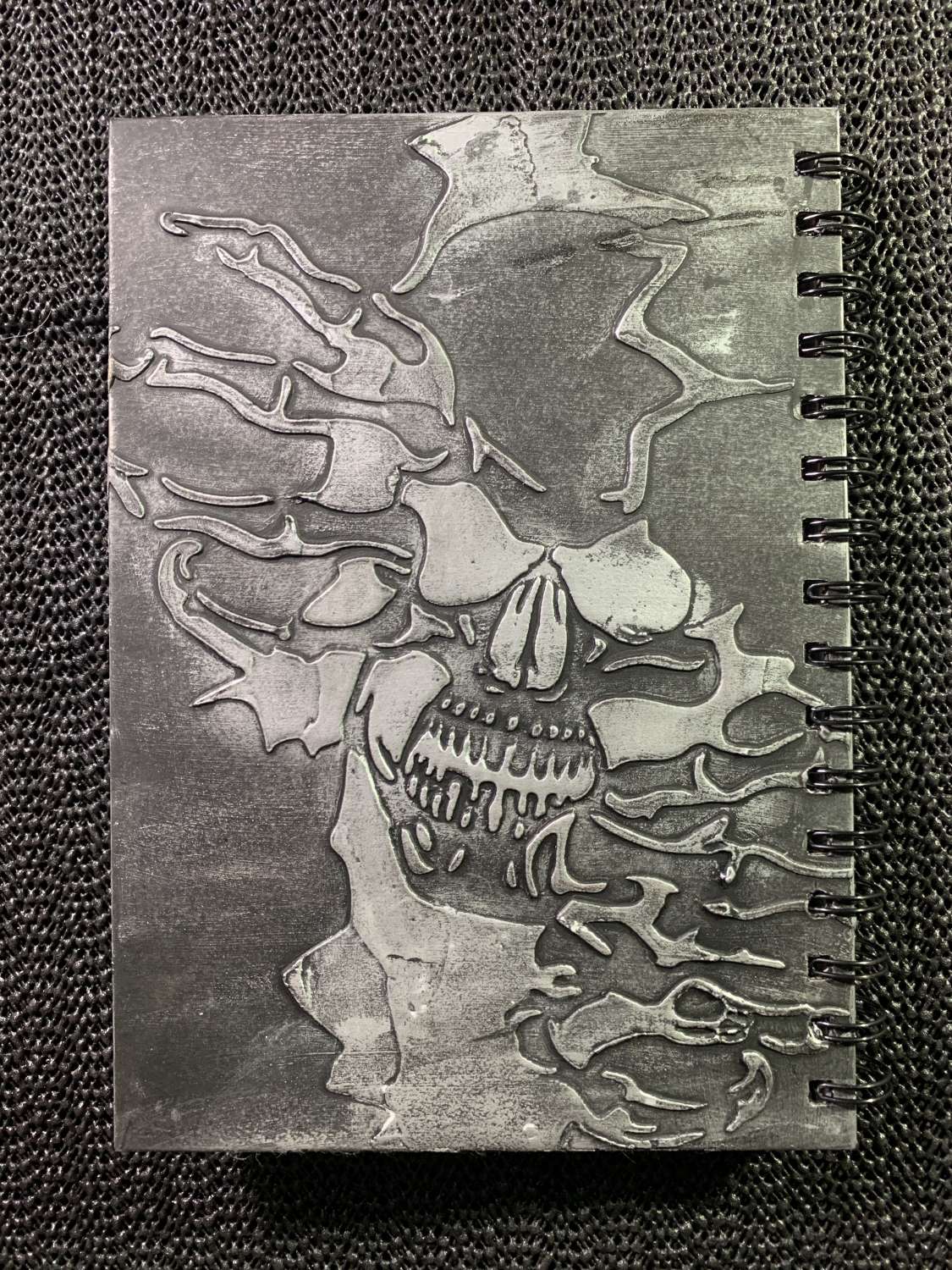 Handmade Skeleton Hardback Notebook Handmade Skeleton Hardback Notebook