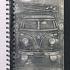 Handmade Vintage Cars Hardback Notebook 2