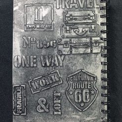 Handmade Vintage Cars Hardback Notebook 3