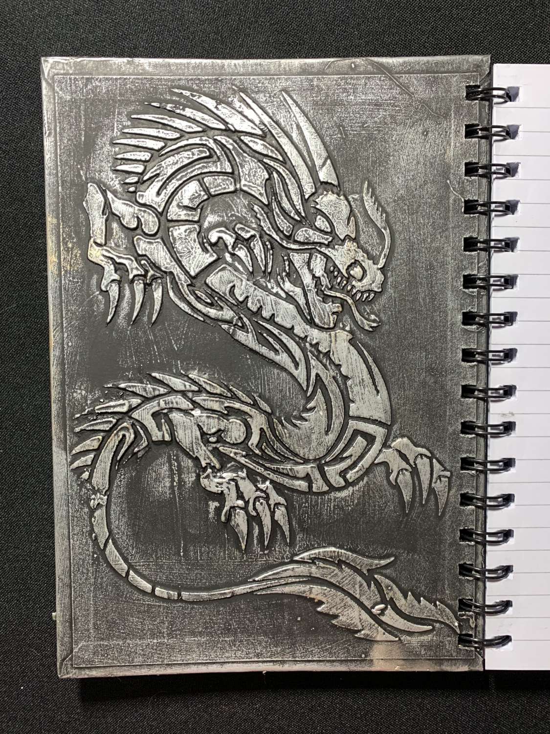 Handmade Dragon 2 Hardback Notebook Handmade Dragon 2 Hardback Notebook
