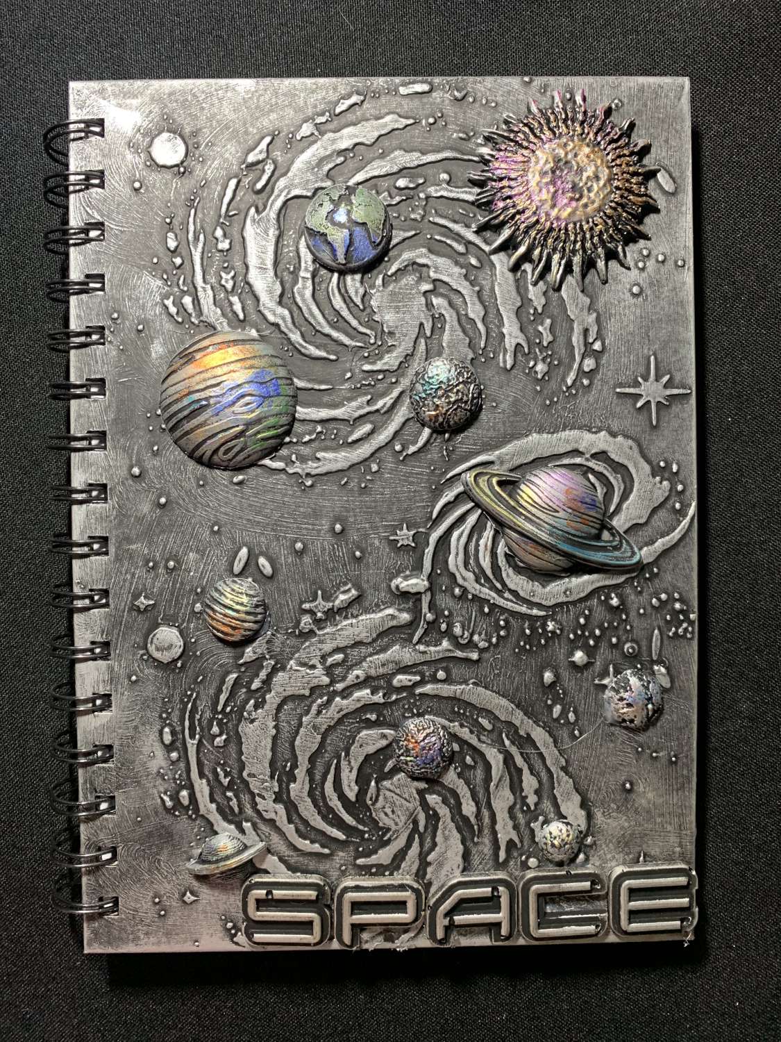 Handmade Space Hardback Notebook Handmade Space Hardback Notebook