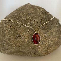 Red Abalone Pendant Necklace 3 Red Abalone Pendant Necklace 10