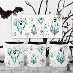 Ghosties mug and coaster