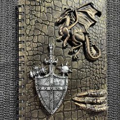 Handmade Dragon 1 Hardback Notebook