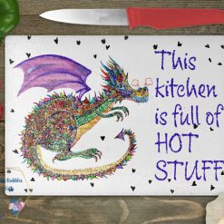 Dragon glass chopping board - choice of colour 2 Dragon glass chopping board - choice of colour 2