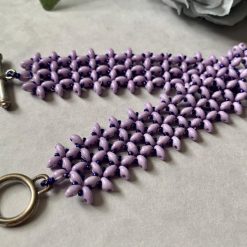Purple Bead Bracelet