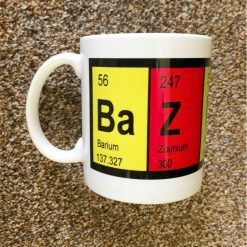 Bazinga Mug with Chemical Symbols periodic table mug (Copy)