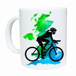 Cycling lover mug gift burn fat male female cyclist not fuel design 3