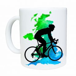 Cycling lover mug gift burn fat male female cyclist not fuel design 2