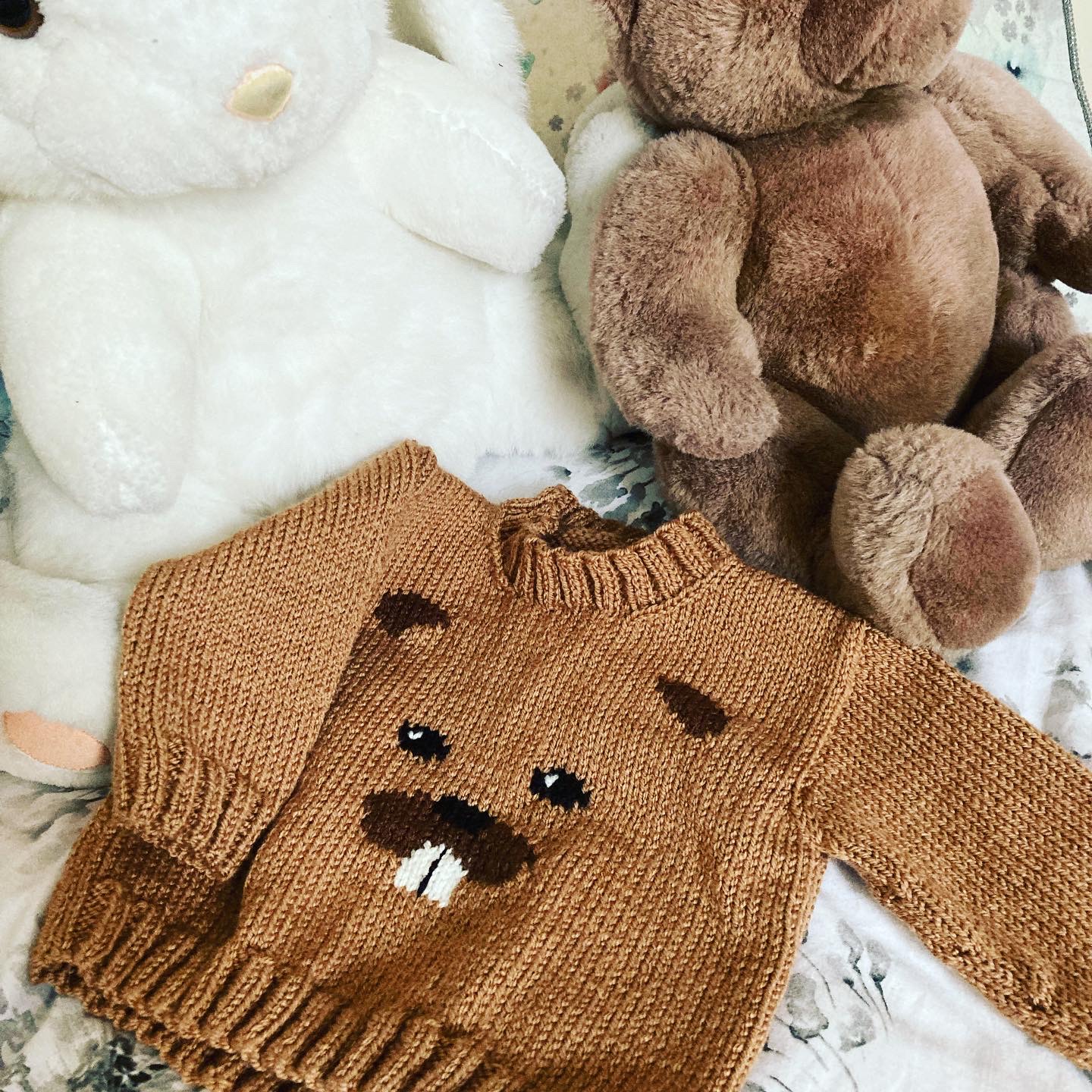 Friendly Faces Jumper - Fox Friendly Faces Jumper - Fox