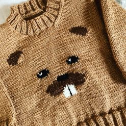 Friendly Faces Jumper - Beaver 1 Friendly Faces Jumper - Beaver 1