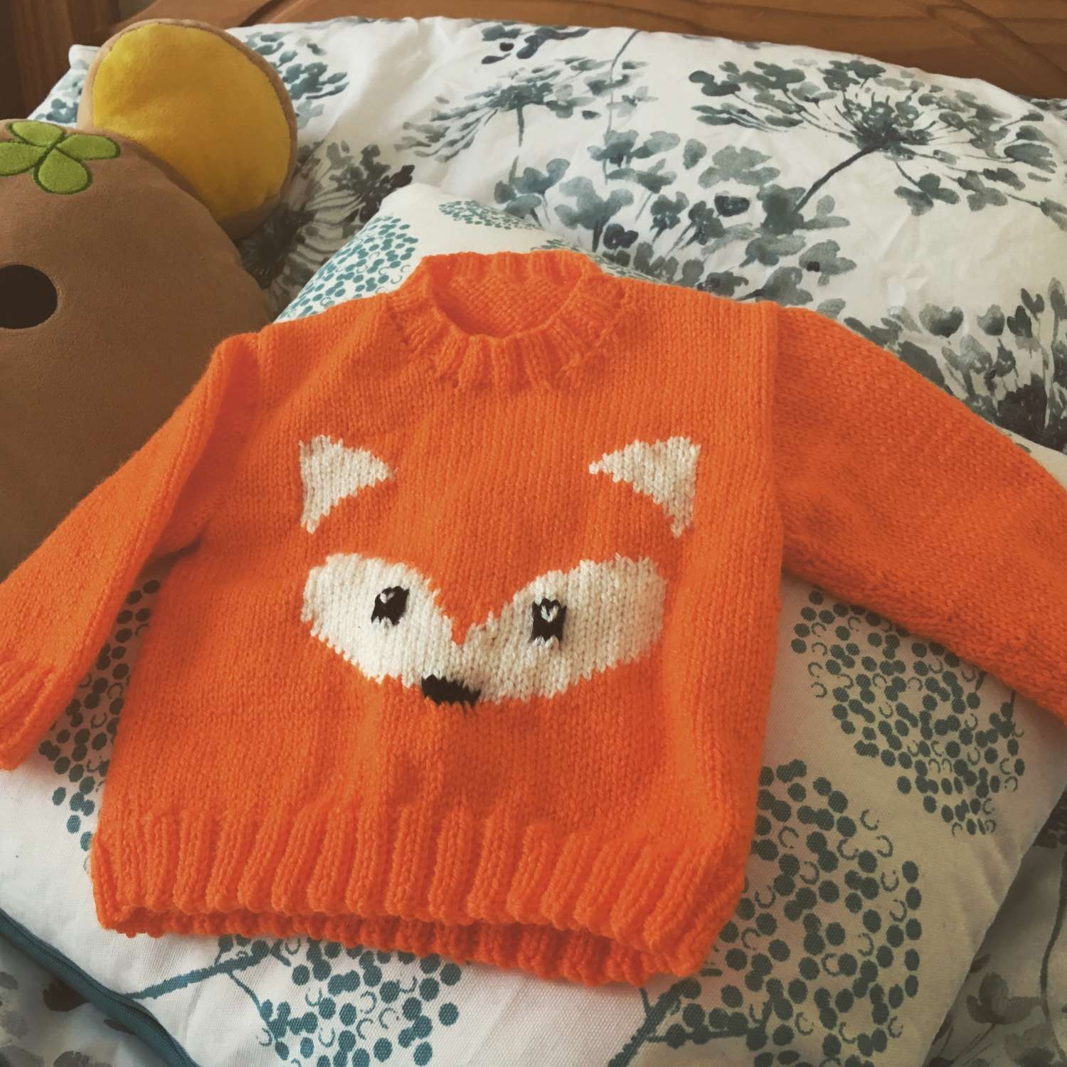 Friendly Faces Jumper - Fox Friendly Faces Jumper - Fox