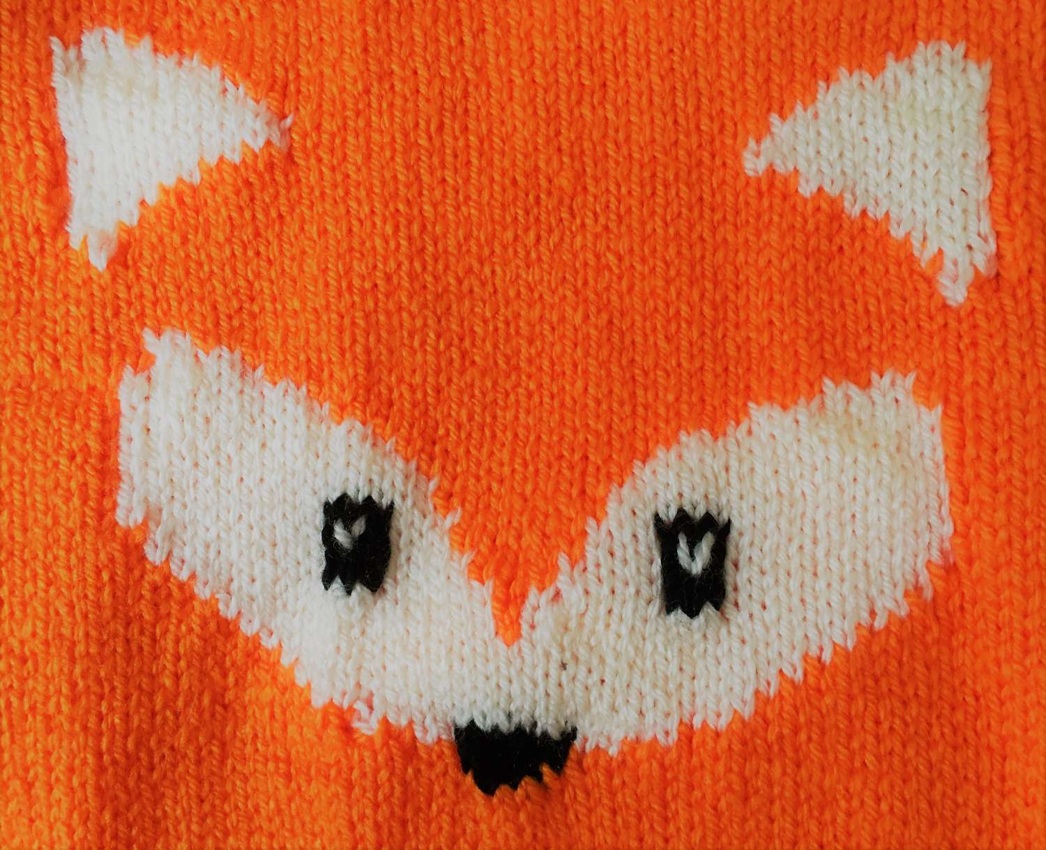 Friendly Faces Jumper - Fox Friendly Faces Jumper - Fox