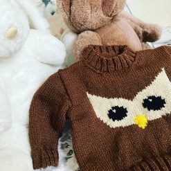 Friendly Faces Jumper - Fox