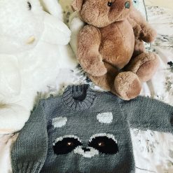 Friendly Faces Jumper - Fox