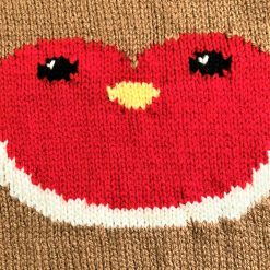 Friendly Faces Jumper - Fox