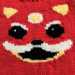 Friendly Faces Jumper - Fox