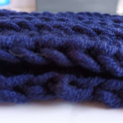Blue Neck Warmer, Crochet Blue Cowl, Women's Winter Accessories 2 Blue Neck Warmer, Crochet Blue Cowl, Women's Winter Accessories 7