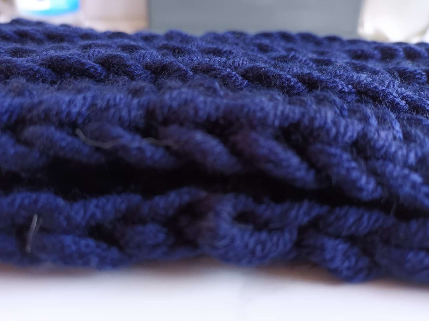 20220827_080745 Blue Neck Warmer, Crochet Blue Cowl, Women's Winter Accessories 3
