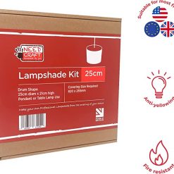 Lampshade Kit 25cms Drum - Needcraft