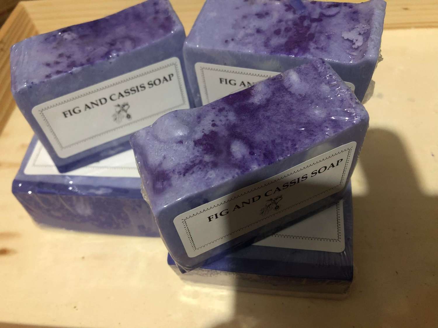 Fig And Cassis small batch artisan soap - Vegan - sparkly purple swirly bliss Fig And Cassis small batch artisan soap - Vegan - sparkly purple swirly bliss