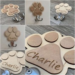 Personalised pet lead holders