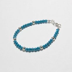 Coloured Beads Bracelet Set - Turquoise, Green and Yellow 2