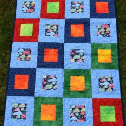 Multicoloured car squares patchwork quilt 5 Multicoloured car squares patchwork quilt 11
