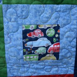 Multicoloured car squares patchwork quilt 2 Multicoloured car squares patchwork quilt 8