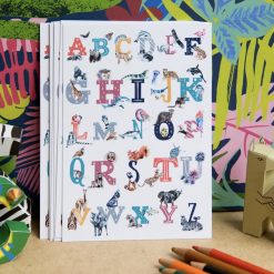 Inky Hare Postcard & envelope.