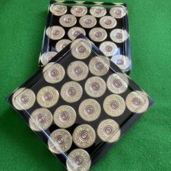 Shotgun cartridge resin drinks coaster