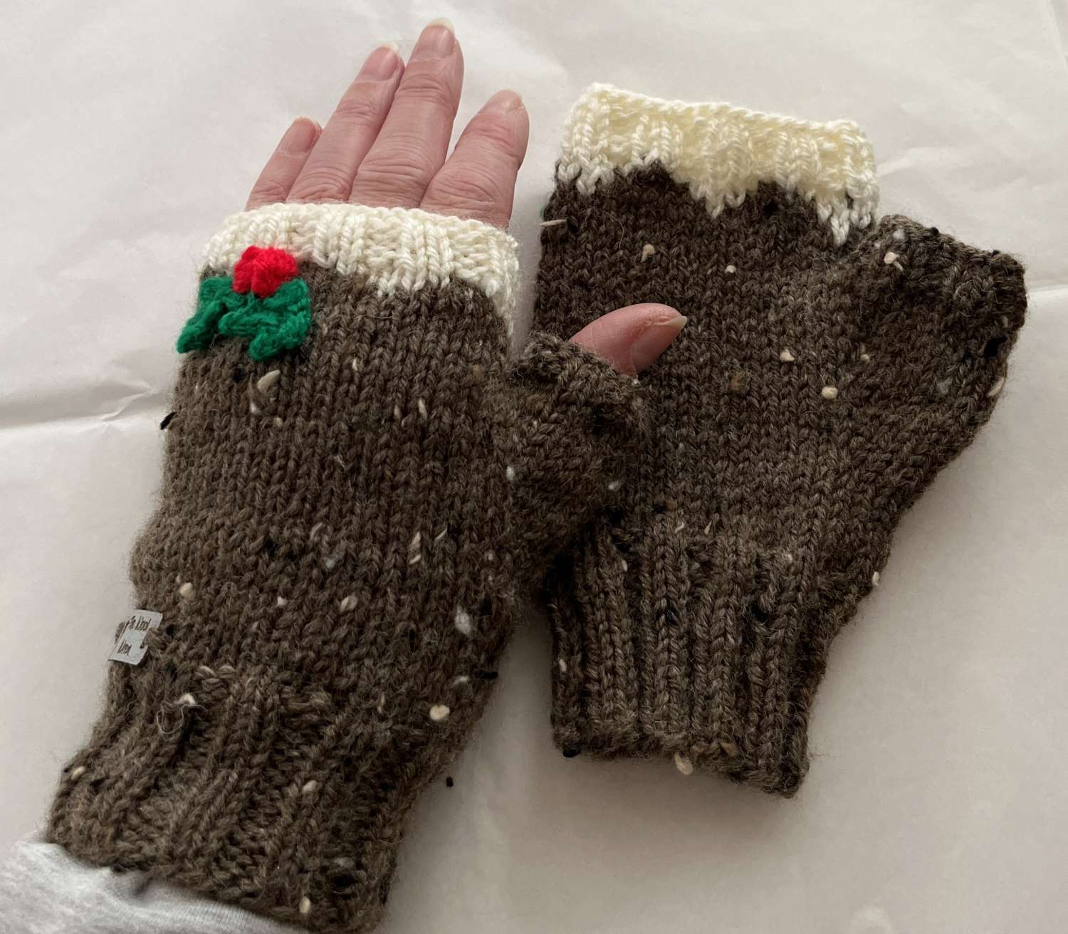 Handmade Christmas Pudding Beanie Hat / Figgy Pudding Hat available