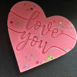 A ... Love You (valentines ) Mum - Nan Wax Melt Hearts...Great Letterbox Gifts