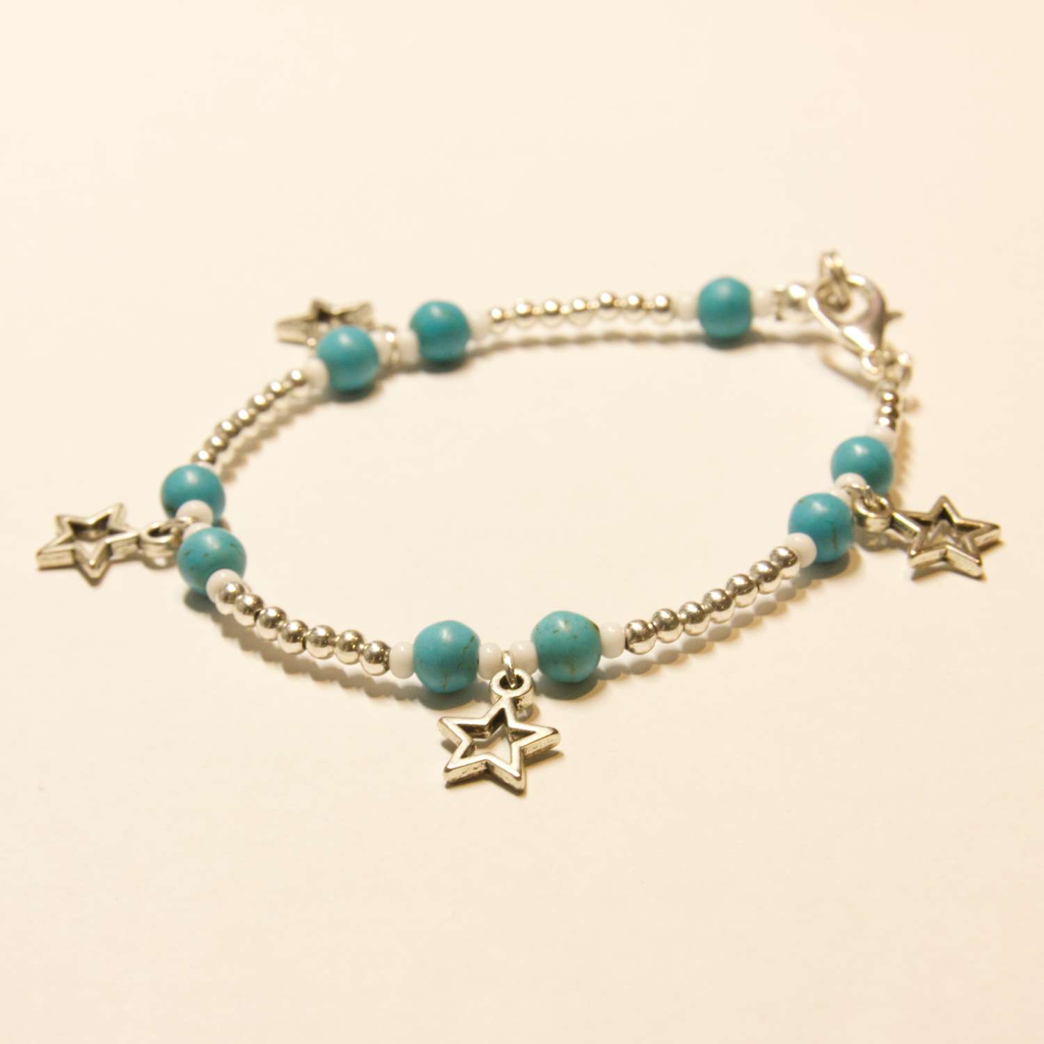 "Star Colour" Matching Bracelet/Anklet Set "Star Colour" Matching Bracelet/Anklet Set